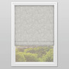 Miyu Silver Roman Blind