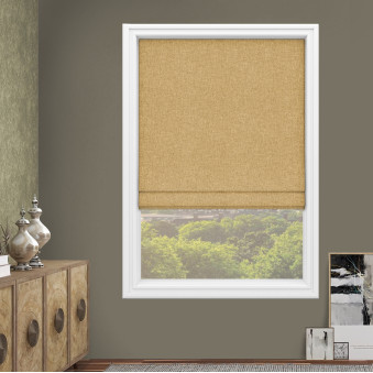 Murano Saffron Roman Blind