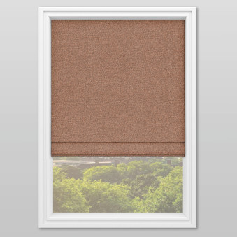 Murano Rust Roman Blind