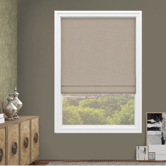 Murano Biscuit Roman Blind