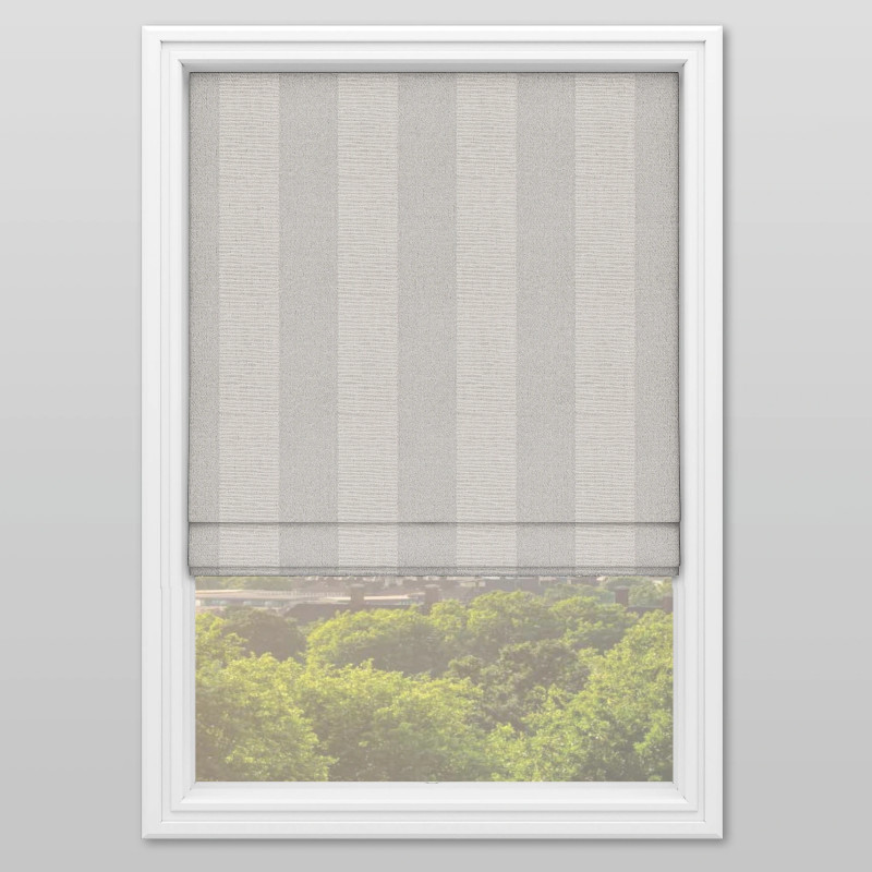 Nolah Pewter Roman Blind