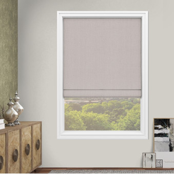 Pimlico Platinum Roman Blinds