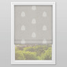 Rookmin Silver Roman Blinds