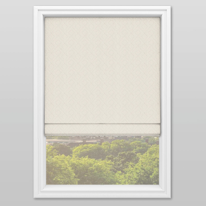 Smith Ivory Roman Blinds