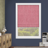 Taylor Strawberry Roman Blinds