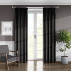 Carnaby Ebony Curtain