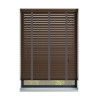 Pecan With Cacao Tape 50mm Wooden Blinds