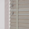 Mushroom With Dove Tape 50mm Wooden Blinds