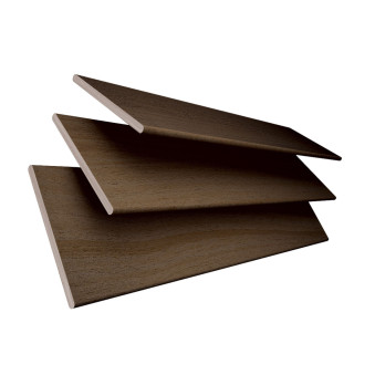 Antique Walnut With Cacao Tape 50mm Wooden Blinds