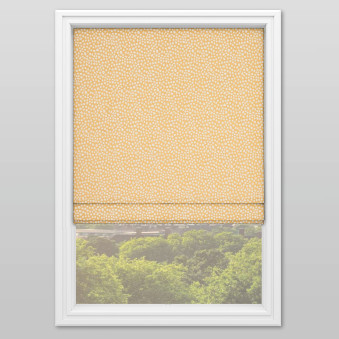 Alexi Sunflower Roman Blind