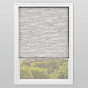 Alpina Pewter Roman Blind