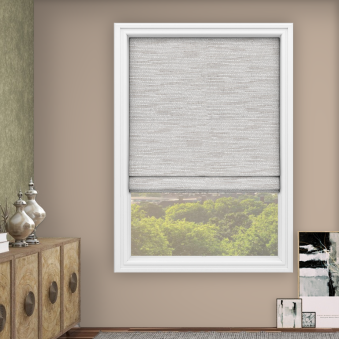 Alpina Pewter Roman Blind