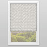 Montana Pewter Roman Blind