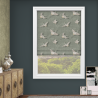 Akira Olive Roman Blind