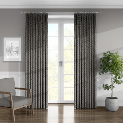 Bella Graphite Curtain