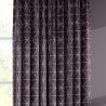 Raven Aubergine Curtain