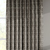 Raven Silver Curtain