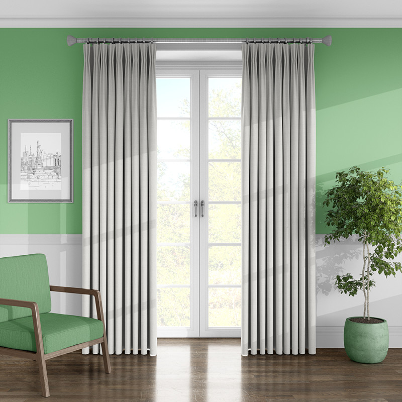 Bain Silver Curtain