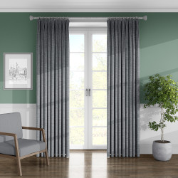 Kilburn Graphite Curtain