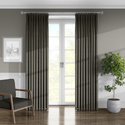 Linoso Hessian Curtain