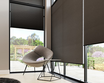 Honeycomb blinds bespoke